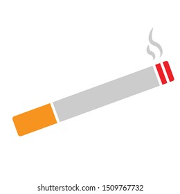 cigarette icon,smoke area icon vector logo template