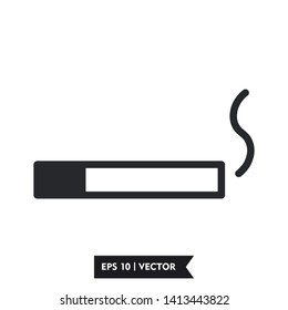 cigarette illustration icon vector symbol, eps 10