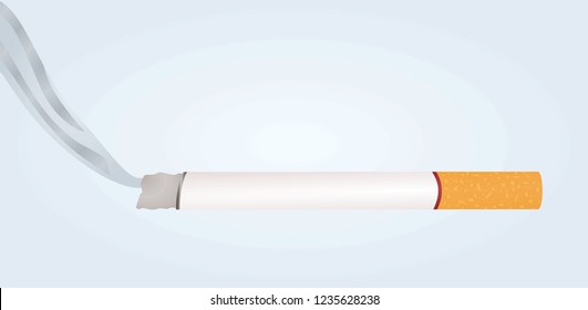 Cigarette isolated. vector illustration