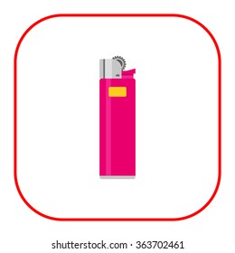 Cigarette lighter icon