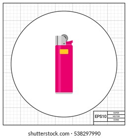 Cigarette lighter icon