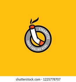 Cigarette Logo Design