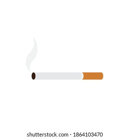 Cigarette Logo Design Vector On White Stock Vector (Royalty Free ...