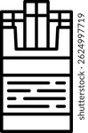 Cigarette New Creative Vector Icon Design