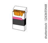 Cigarette Pack, Vector art, Clipart, Design