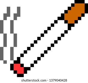 cigarette pixels art