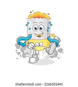 Zigarettenschmuggler. Cartoon-Maskottvektor