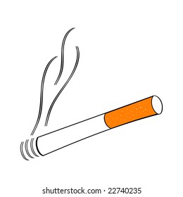 Cigarette vector