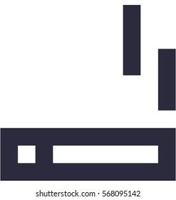Cigarette Vector Icon