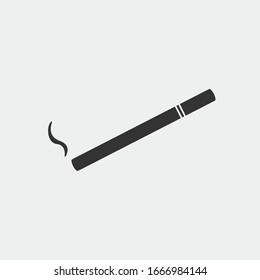cigarette vector icon illustration sign