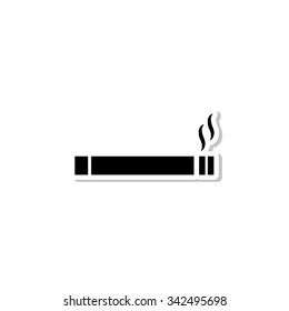 Cigarette - vector icon with shadow