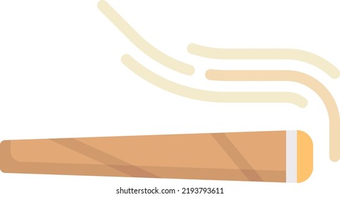 cigarette vector on white background. isolated Vector icon