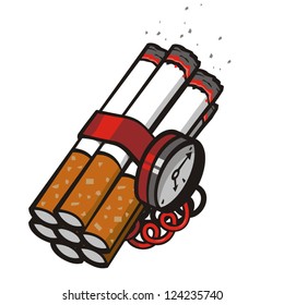 cigarettes bomb