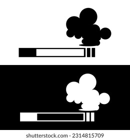 cigarettes icon logo design vector