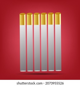 cigarettes  simple clip art vector illustration