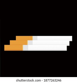 Cigarettes vector art and graphics