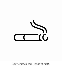 cigarrete detailed icon sign vector