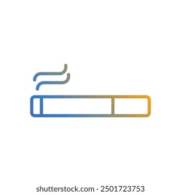 Cigarrete icon vector stock illustration