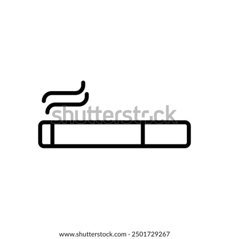 Cigarrete icon vector stock illustration