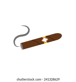 cigars vector illustration isolated on white background