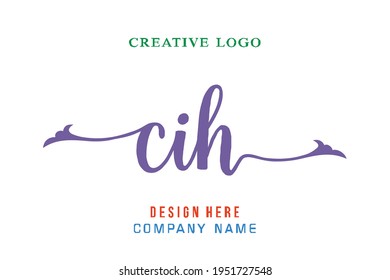 CIH lettering logo is simple, easy to understand and authoritative