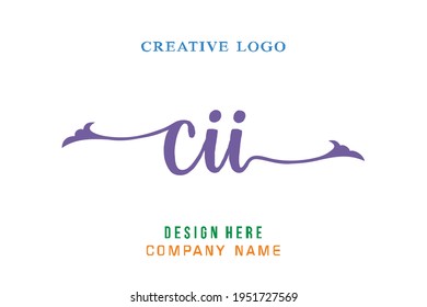 CII lettering logo is simple, easy to understand and authoritative