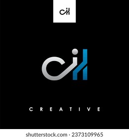 CIL Letter Initial Logo Design Template Vector Illustration