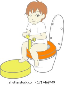 Cild and Toilets and Potty / Assistive Toilet Seats