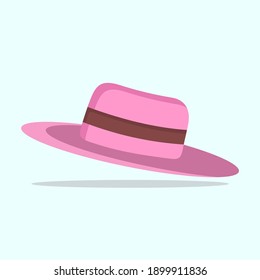 cildren's hant simple vector hat illustration for children or children's book