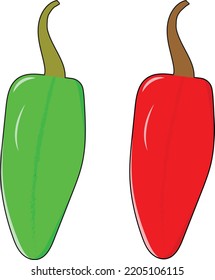 Cili Gambar Pepper Vector icon