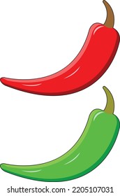 Cili Gambar Pepper Vector icon