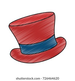 cilinder hat elegant icon