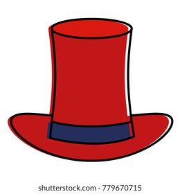 cilinder hat isolated icon