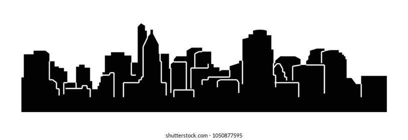 Cincinnati, Ohio ( city silhouette )