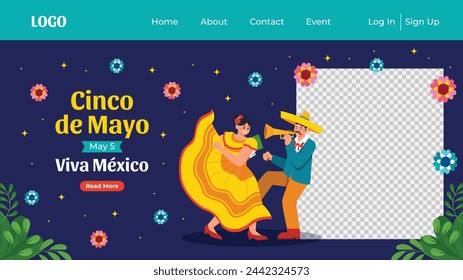 Cinco de mayo background. Happy Cinco de mayo Fiesta. Cinco de mayo celebration. May 5. Cartoon Vector illustration design for Poster, Banner, Flyer, Card, Post, Cover, Greeting. Mexican holiday.