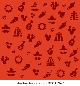 Cinco De Mayo background. Holiday in Mexico. Fiesta banner and poster design.
