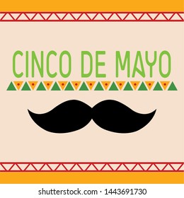 Cinco de Mayo background with some special objects