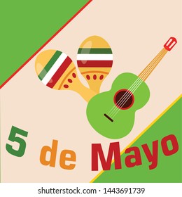 Cinco de Mayo background with some special objects