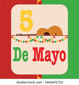 Cinco de Mayo background with some special objects