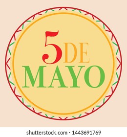 Cinco de Mayo background with some special objects