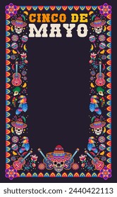 cinco de mayo background. vector illustration