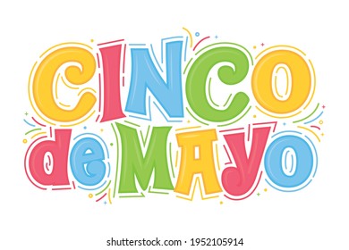 Cinco De Mayo Banner, Cinco De Mayo Background, Day of The Dead Celebration, May 5th, Mexican Holiday, Fiesta Banner Vector Illustration Background