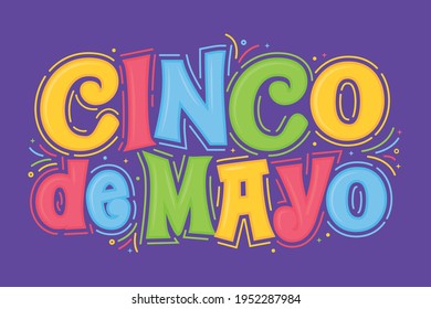 Cinco De Mayo Banner, Cinco De Mayo Background, Day of The Dead Celebration, May 5th, Mexican Holiday, Fiesta Banner Vector Illustration Background