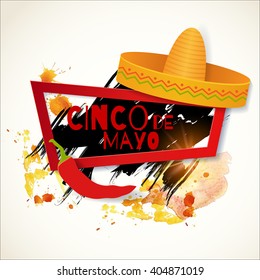 Cinco De Mayo banner. Vector illustration