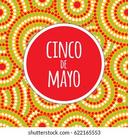 Cinco de Mayo banner vector. Festive design for fiesta party invitation or poster. Fireworks bright pattern background or cards templates. 