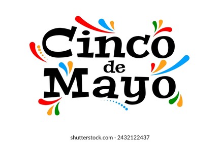 Cinco de Mayo celebration. Vector illustration