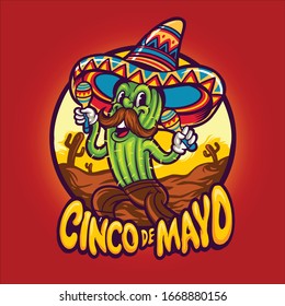 Cinco De Mayo character design
