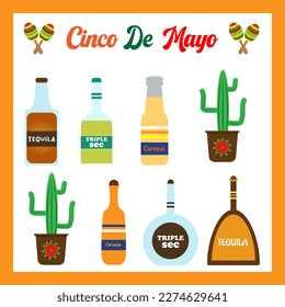 Cinco De Mayo Clipart Bundle