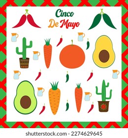 Cinco De Mayo Clipart Bundle