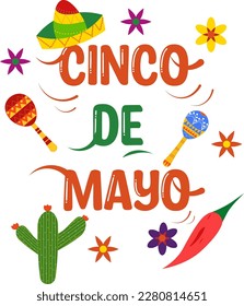 Cinco De Mayo Clipart Bundle Collection
